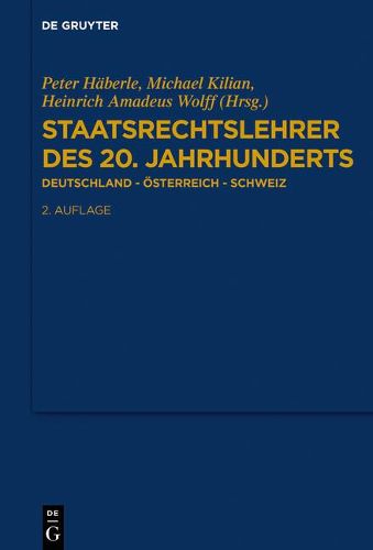 Cover image for Staatsrechtslehrer Des 20. Jahrhunderts: Deutschland - OEsterreich - Schweiz