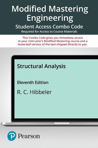 Cover image for Structural Analysis -- Mastering Engineering with Pearson eText + Print Combo Access Code