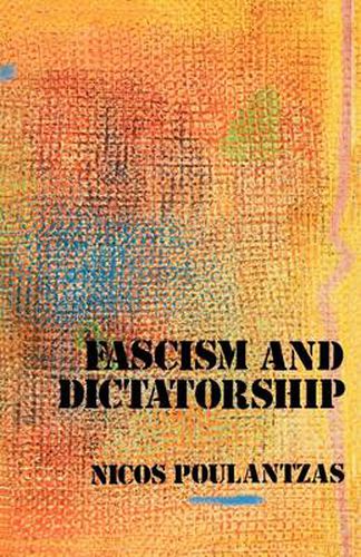 Cover image for Fascism and Dictatorship: The Third International and the Problem of Fascism