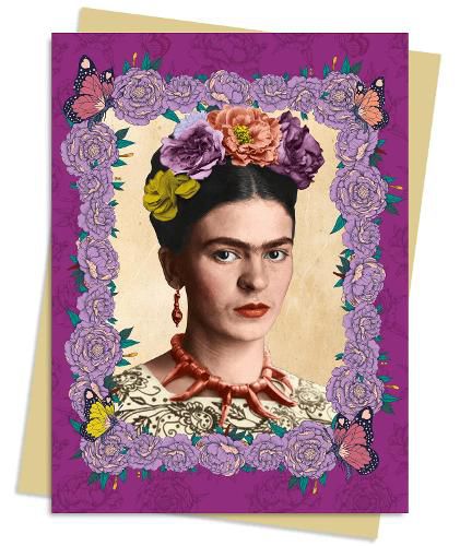 Cover image for Frida Kahlo: Purple Greeting Card Pack