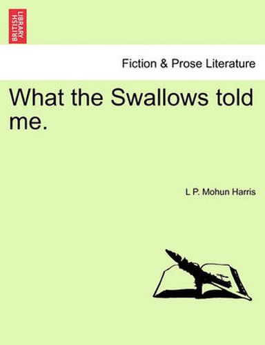 Cover image for What the Swallows Told Me.