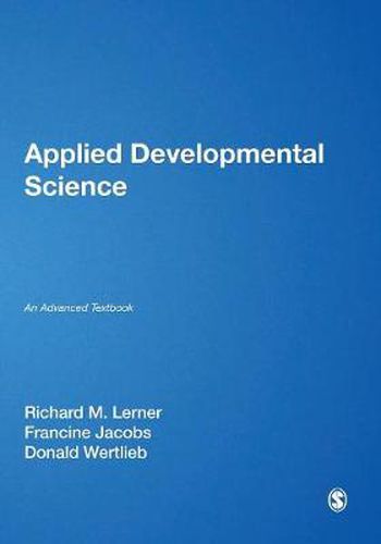 Cover image for Applied Developmental Science: An Advanced Textbook