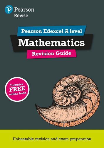 Pearson REVISE Edexcel A level Maths Revision Guide: for home learning, 2022 and 2023 assessments and exams