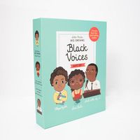 Cover image for Little People, BIG DREAMS: Black Voices: 3 books from the best-selling series! Maya Angelou - Rosa Parks - Martin Luther King Jr.