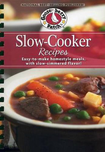 Slow-Cooker Recipes Cookbook: Easy-to-make homestyle meals with slow-simmered flavor!