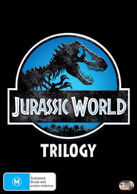 Cover image for Jurassic World / Jurassic World - Fallen Kingdom / Jurassic World - Dominion | 3 Movie Franchise Pack