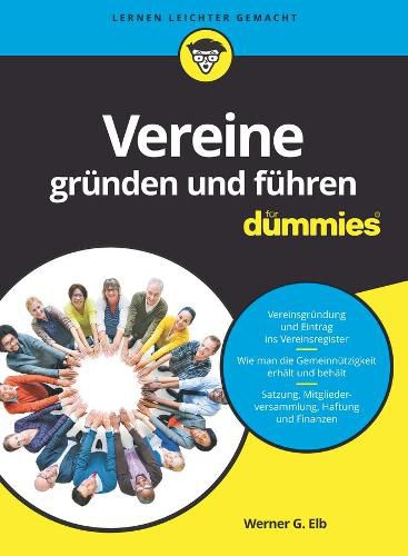 Cover image for Vereine grunden und fuhren fur Dummies