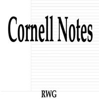 Cover image for Cornell Notes: 50 Pages 8.5 X 11