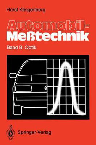 Cover image for Automobil-Messtechnik: Band B: Optik