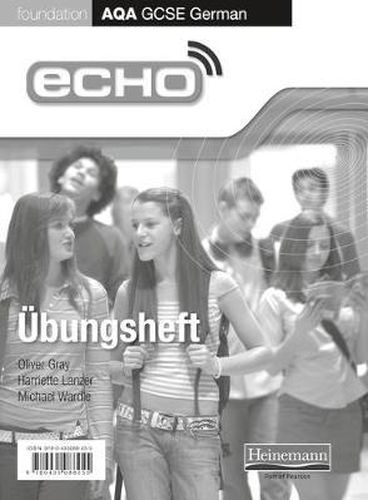 Cover image for Echo AQA German GCSE Foundation single Workbook