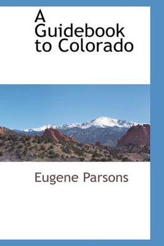 Cover image for A Guidebook to Colorado