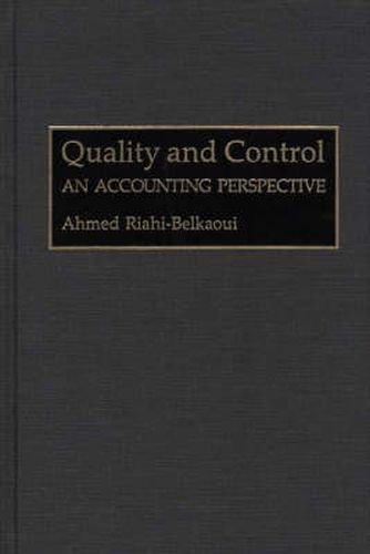 Cover image for Quality and Control: An Accounting Perspective