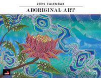 Cover image for 2025 Aboriginal Art Horizontal Calendar