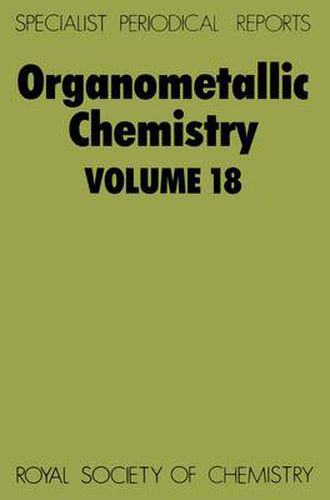 Organometallic Chemistry: Volume 18