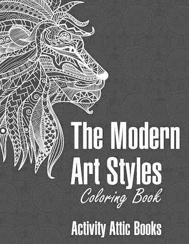 The Modern Art Styles Coloring Book