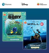 Cover image for Pearson Bug Club Disney Year 2 Pack A, including Orange and Turquoise book band readers; Finding Dory: The Lost Otter, Wall-E: Robot Love