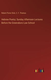 Cover image for Hebrew Poetry