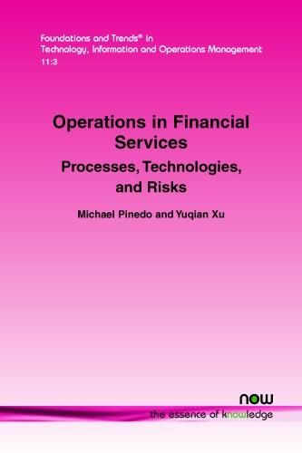 Cover image for Operations in Financial Services: Processes, Technologies, and Risks