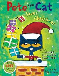 Cover image for Pete the Cat Saves Christmas