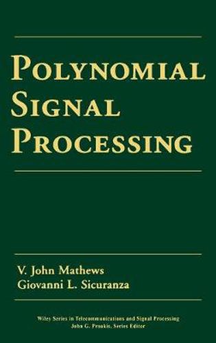 Cover image for Polynomial Signal Processing