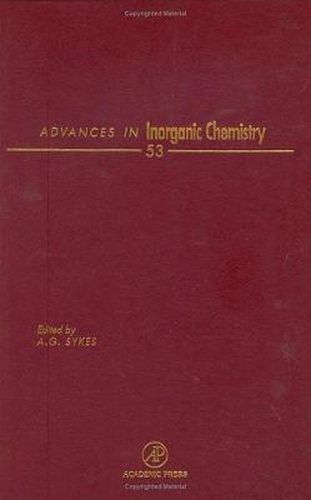 Cover image for Advances in Inorganic Chemistry