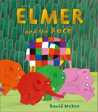 Cover image for Elmer and the Race