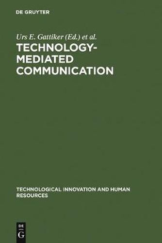 Cover image for Technology-Mediated Communication