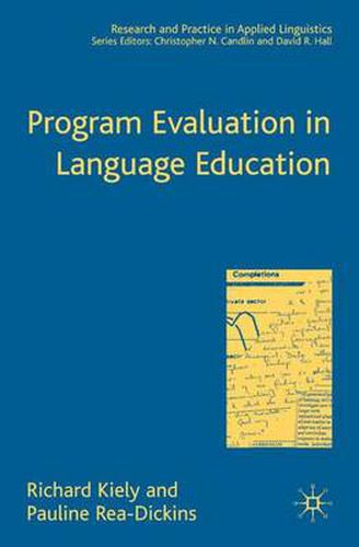 Cover image for Program Evaluation in Language Education