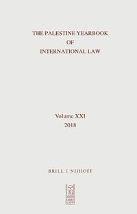 Cover image for The Palestine Yearbook of International Law (2018)