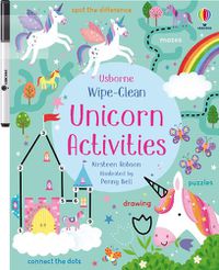 Cover image for Wipe-Clean Unicorn Activities