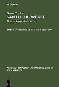 Cover image for Samtliche Werke, Band 3, Epische und dramatische Dichtung