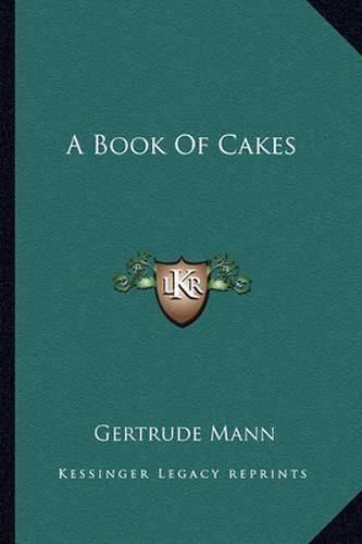 Cover image for A Book of Cakes