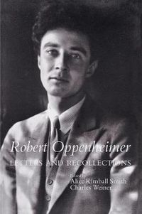 Cover image for Robert Oppenheimer: Letters and Recollections
