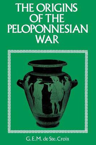 Cover image for Origins of the Peloponnesian War