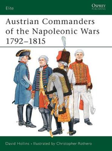 Cover image for Austrian Commanders of the Napoleonic Wars 1792-1815