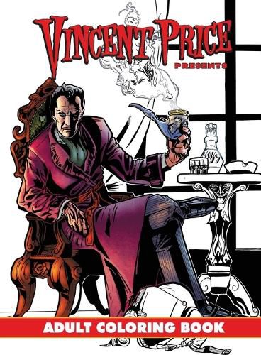 Cover image for Vincent Price Presents: Adult Coloring Book