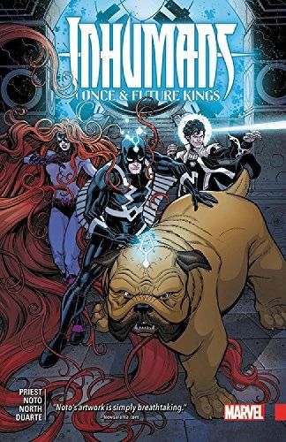 Cover image for Inhumans: Once And Future Kings