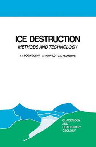 Cover image for Ice Destruction: Methods and Technology