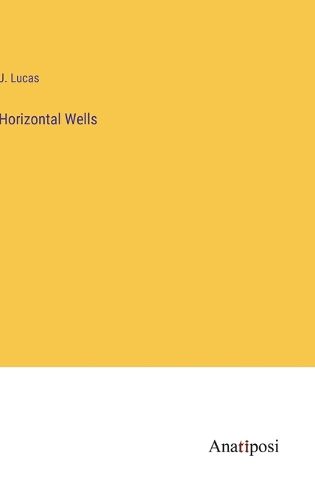 Cover image for Horizontal Wells