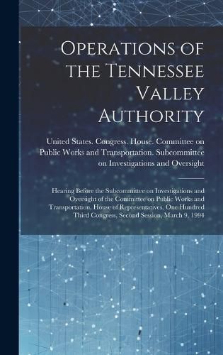 Cover image for Operations of the Tennessee Valley Authority