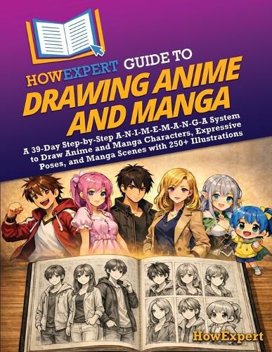 Cover image for HowExpert Guide to Drawing Anime and Manga