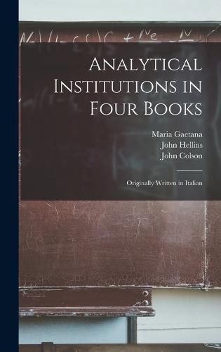 Cover image for Analytical Institutions in Four Books