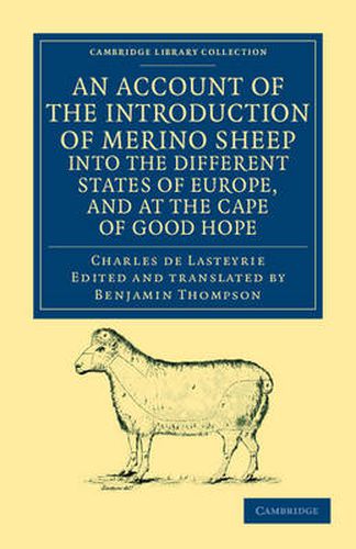 Cover image for An Account of the Introduction of Merino Sheep into the Different States of Europe, and at the Cape of Good Hope