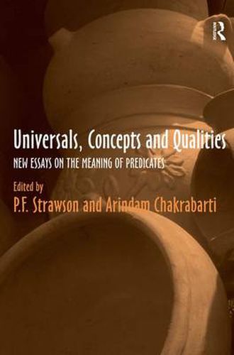 Cover image for Universals, Concepts and Qualities: New Essays on the Meaning of Predicates