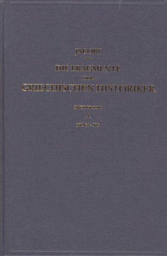 II. Zeitgeschichte, A. Universalgeschichte und Hellenika. [Nr. 64-105]