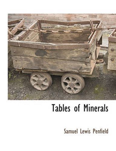 Cover image for Tables of Minerals