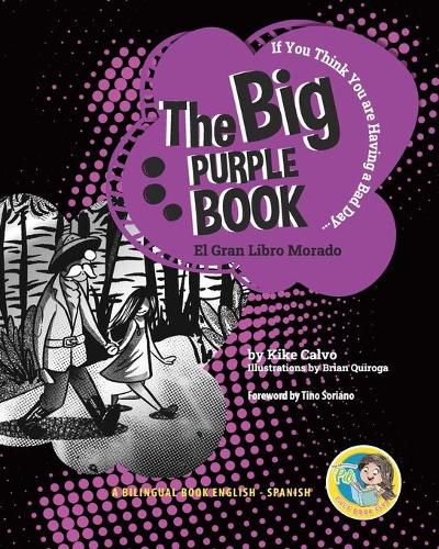 Cover image for The Big Purple Book. Dual-language Book. Bilingual English-Spanish