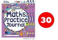 Cover image for White Rose Maths Practice Journals Year 5 Workbooks: Pack of 30