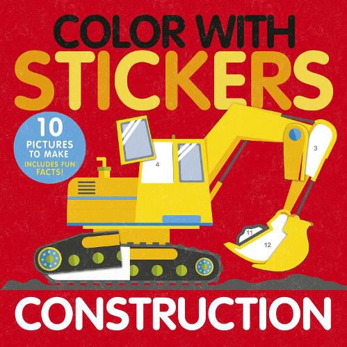Cover image for Color with Stickers: Construction