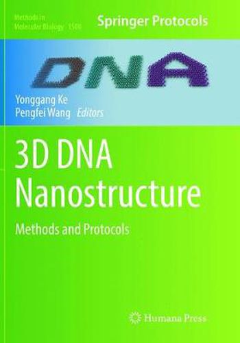 Cover image for 3D DNA Nanostructure: Methods and Protocols